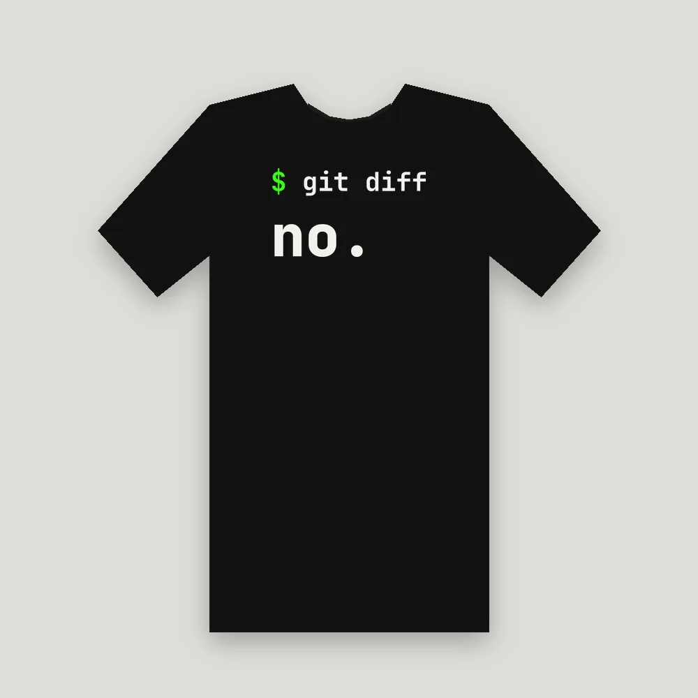 git diff? no.